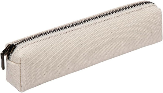 Slim Canvas Zip Pencil Case - view 1