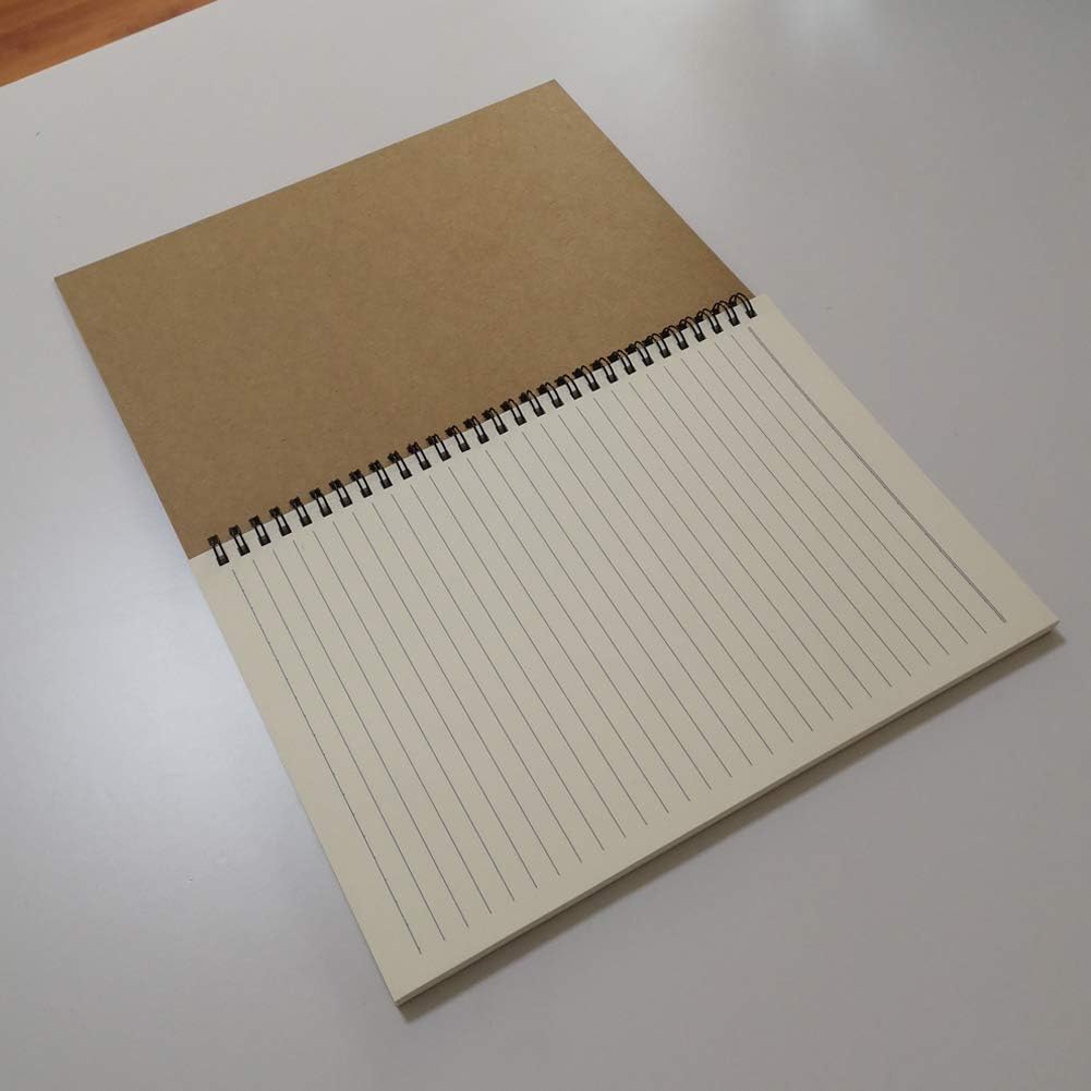 Kraft Spiral Squared Notebook - view 2