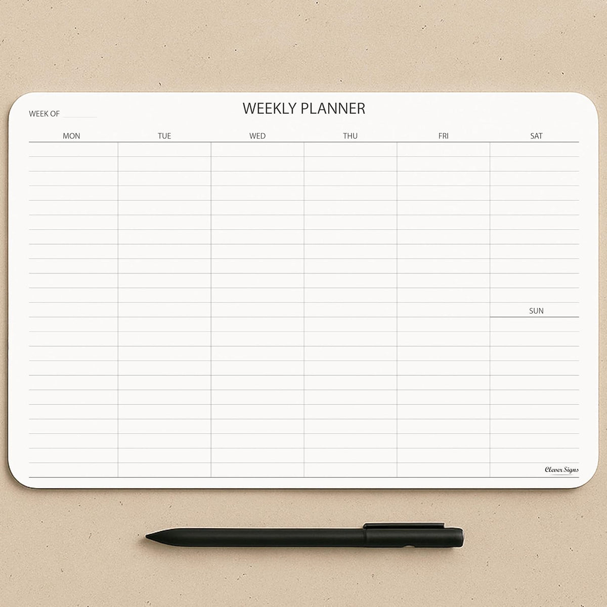 Landscape Weekly Planner Pad - view 1