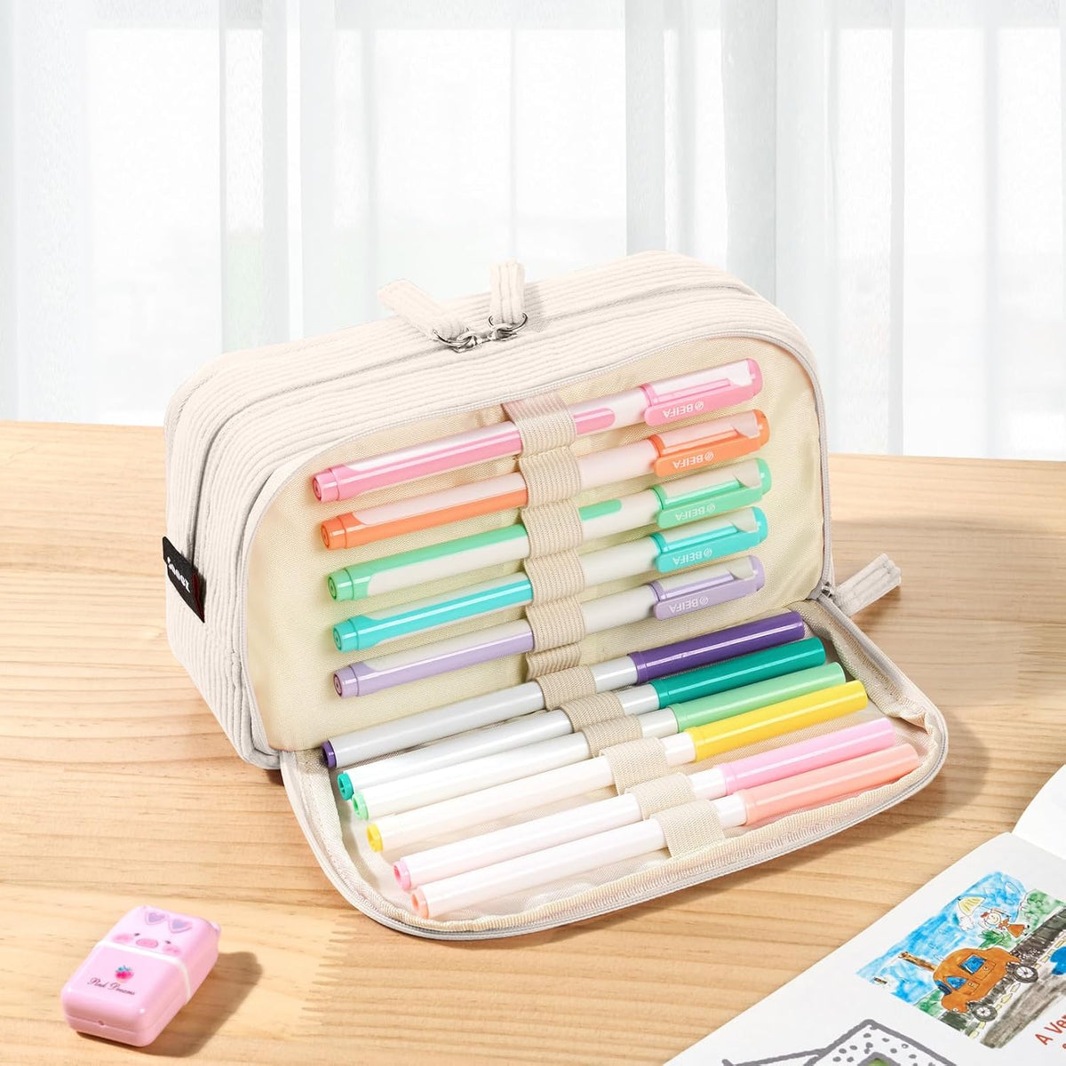 Multi-Compartment Pencil Case - view 2