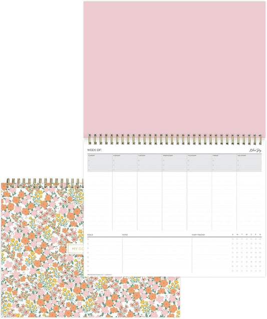Pink Spiral Weekly Planner - view 1