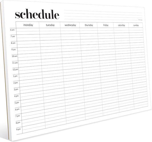 Landscape Weekly Schedule Pad - view 1